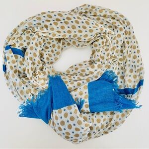 Ann Taylor Polka Dot Scarf